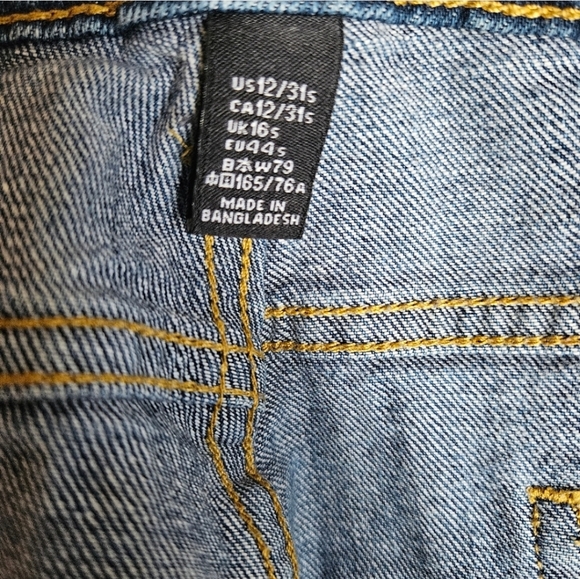 📌61 GAP CURVY STRAIGHT FIT JEANS WOMEN'S SIZE 12|31 - Picture 11 of 11